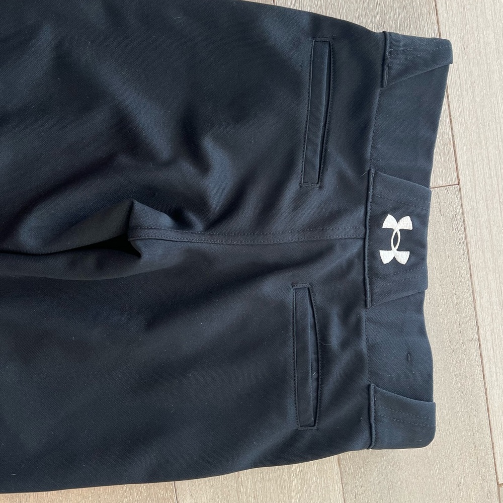 Under Armour Black Baseball Pants - Youth Small - Picture 5 of 6